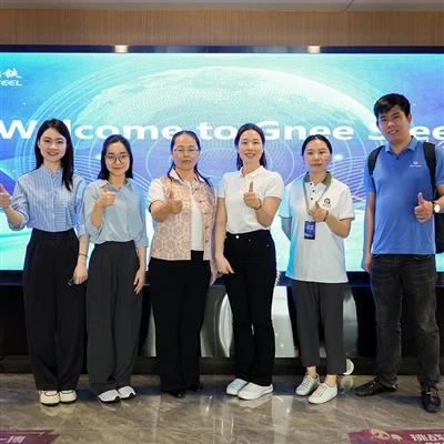 Thai Customers Visited GNEE And Ordered 270 Tons Of DC01 Cold Rolled Steel Strip Coils Thai Customers Visited GNEE And Ordered 270 Tons Of DC01 Cold Rolled Steel Strip Coils